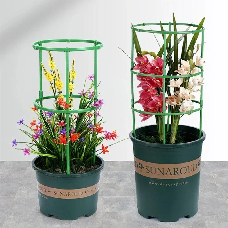 トマトケージトレリスプラスチック柱つる植物ブラケット鉢植え花 - Florist Supp のレビューと価格
