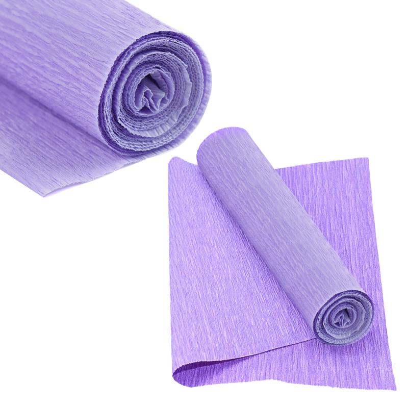 50 × 250 センチメートル色クレープ紙ロール折り紙しわ - Flower Wrap Kraft のレビューと価格