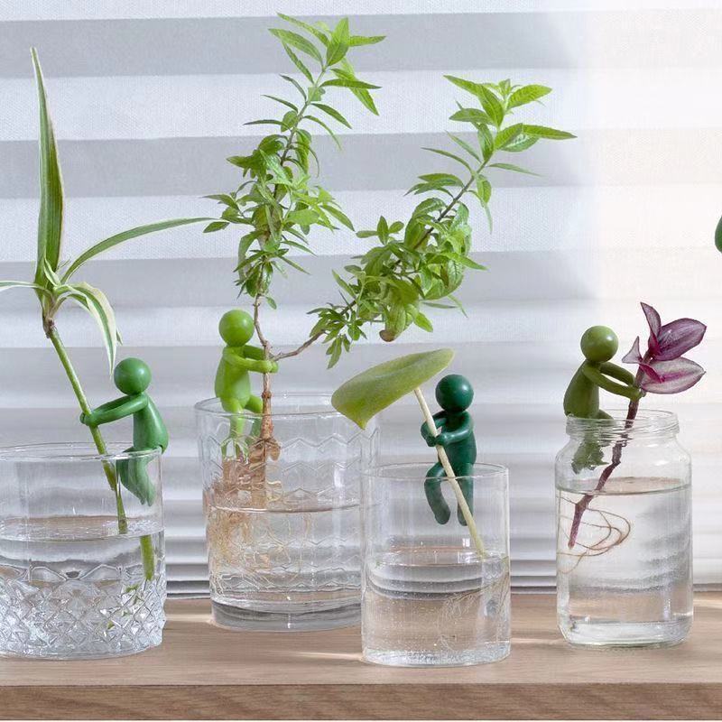 水耕栽培植物固定用置物オーナメント、直立型植物サポート装飾、 - Florist Supp のレビューと価格