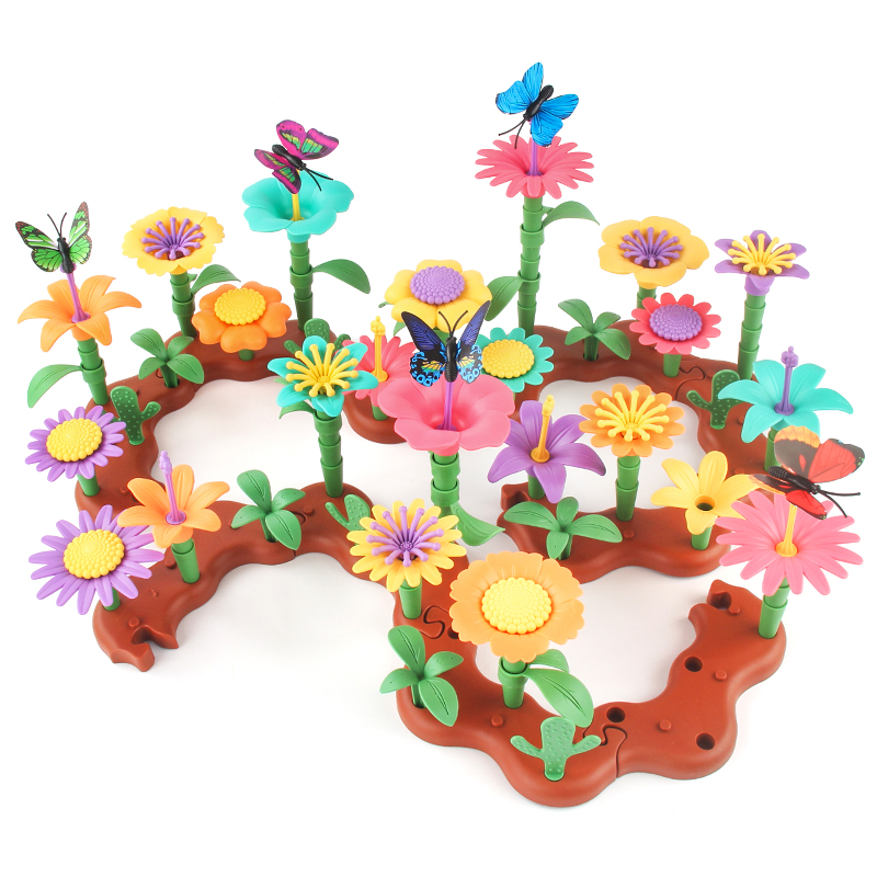 STEM 教育用フラワーガーデン組み立ておもちゃで想像力を育 - Florist Supp のレビューと価格
