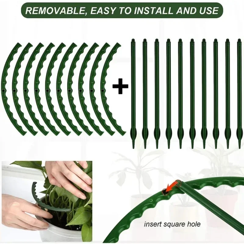 プラスチック製のパイルサポート,植物パイルスタンド,温室の配 - Florist Supp のレビューと価格