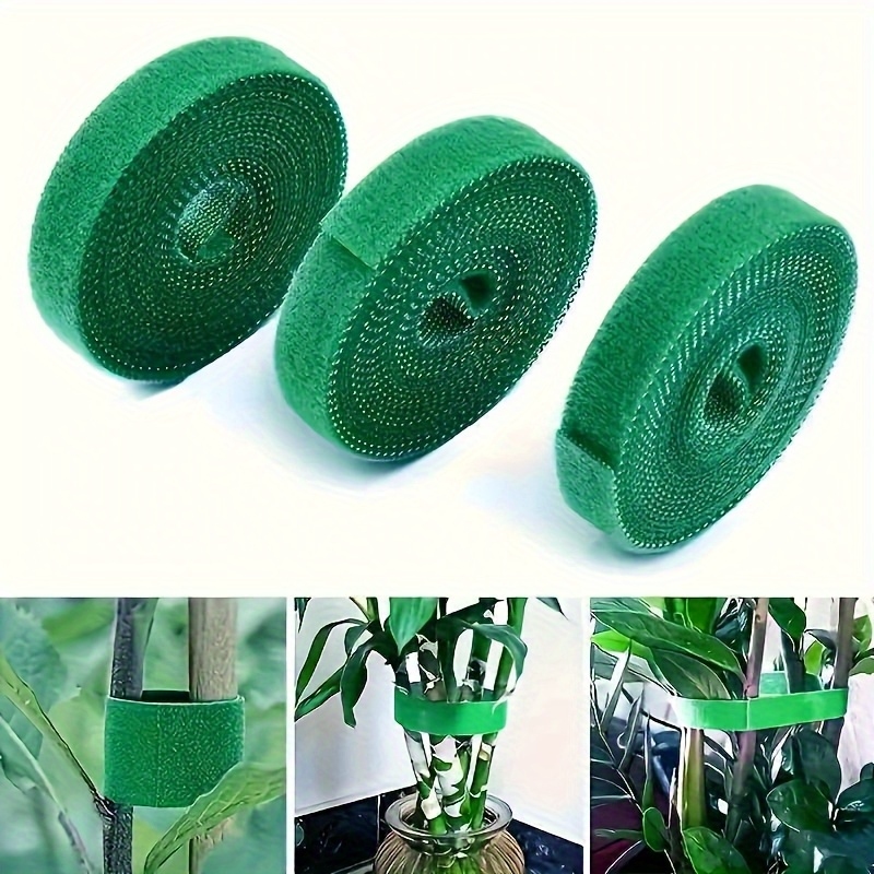 2個入り100CM再利用可能な調節可能な植物結束バンド-緑色 - Florist Supp のレビューと価格