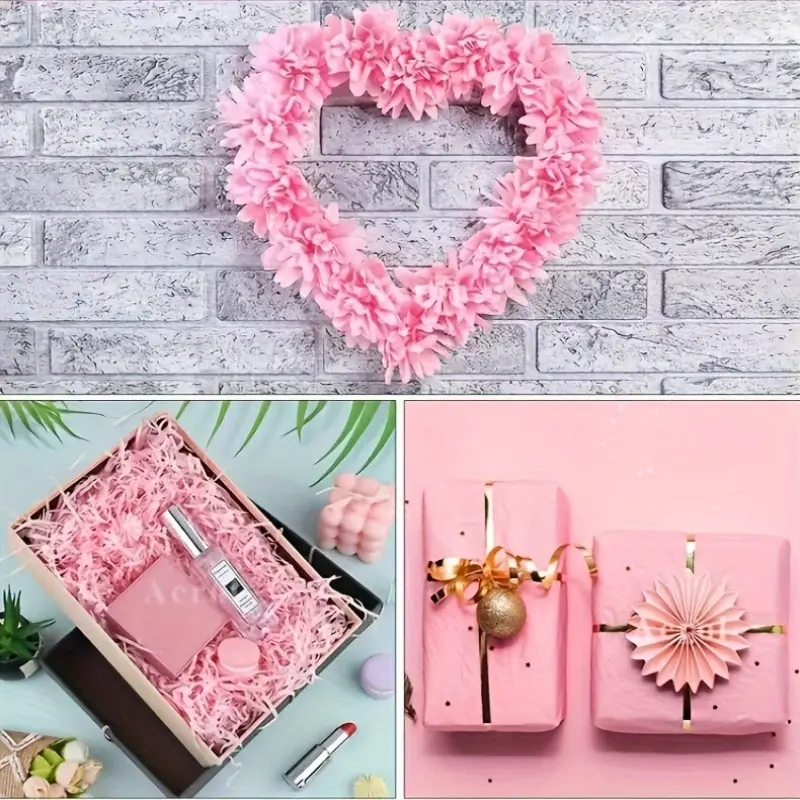 10 個 50*66 センチメートルカラーティッシュペーパー - Flower Wrap Kraft のレビューと価格