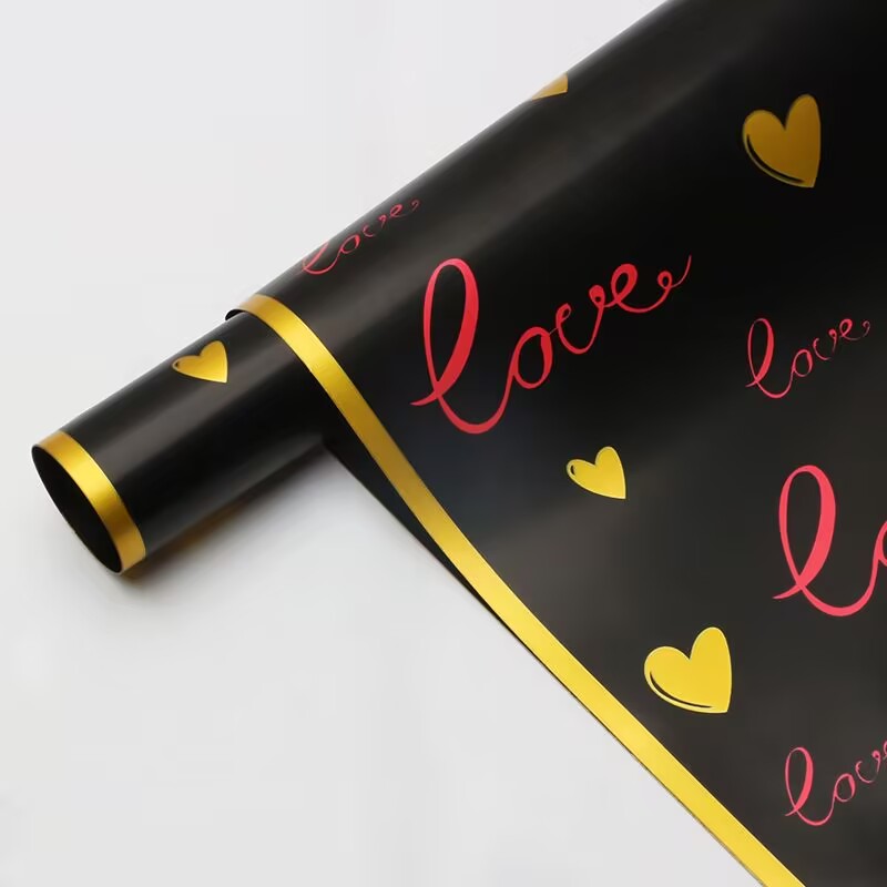 20枚入り ラブフラワー包装紙 韓国風 ギフト ローズ包装  - Flower Wrap Kraft のレビューと価格